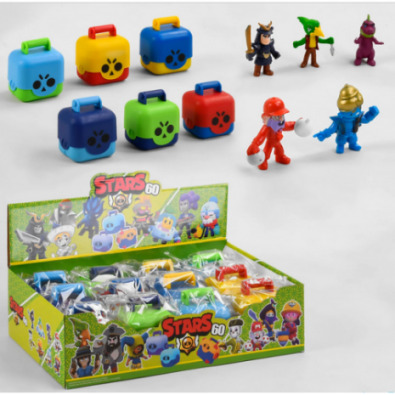 Супергерої Brawl Stars / Бравл Старс 200956/60 Герой 7х5см у кейсі