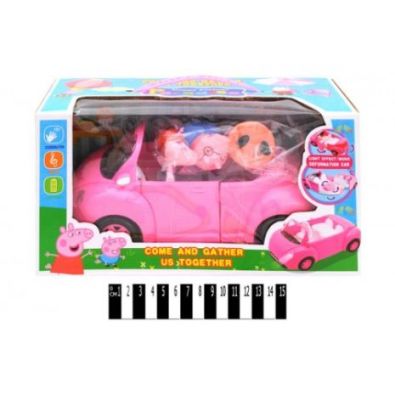 Супергерої The Peppa Pig / Свинка Пеппа 11-815 Машина звук/світло