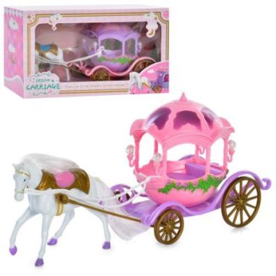 Карета 8820-В з конячкою 30см у коробці