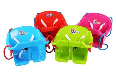 Гойдалка "Малюк" для малюків з канатами. Вир: ТехнОК